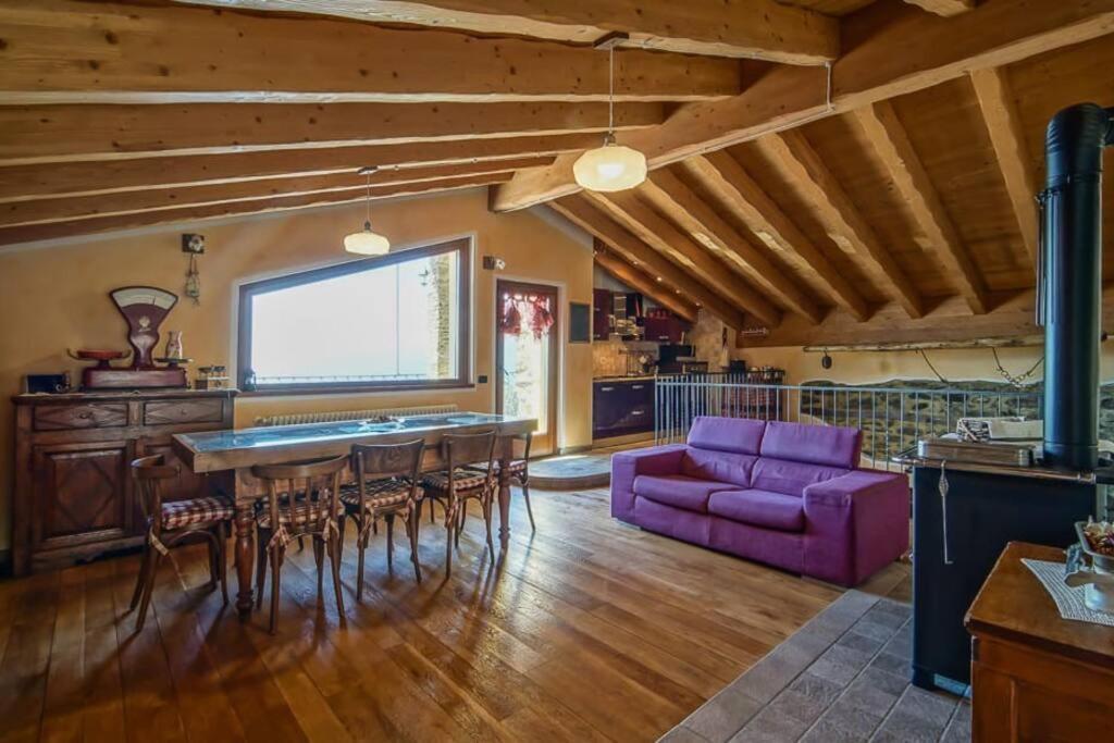 Chalet La Terrazza Vista Lago เบลลาโน ภายนอก รูปภาพ